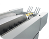 Formax FD 2300-EX extended air feed system holds up to 1,000 forms. The FD 2300-EXT holds up to 2,500.